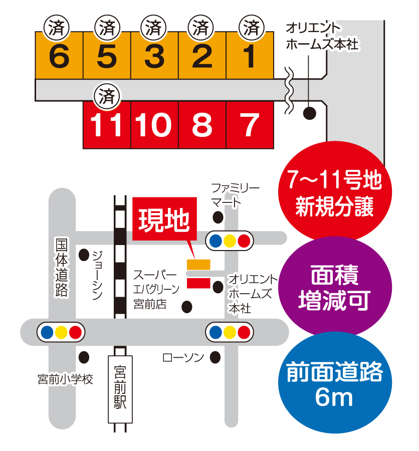 和歌山市新中島分譲地情報